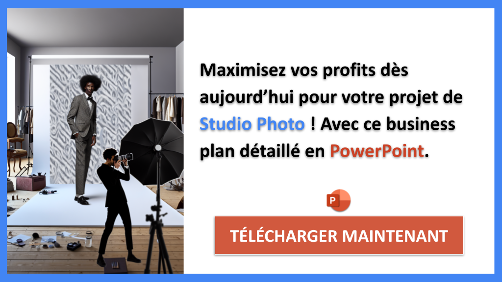 Exemple Business Plan pour Studio Photo - Studio Photo Revenus Rentabilité- CTA3