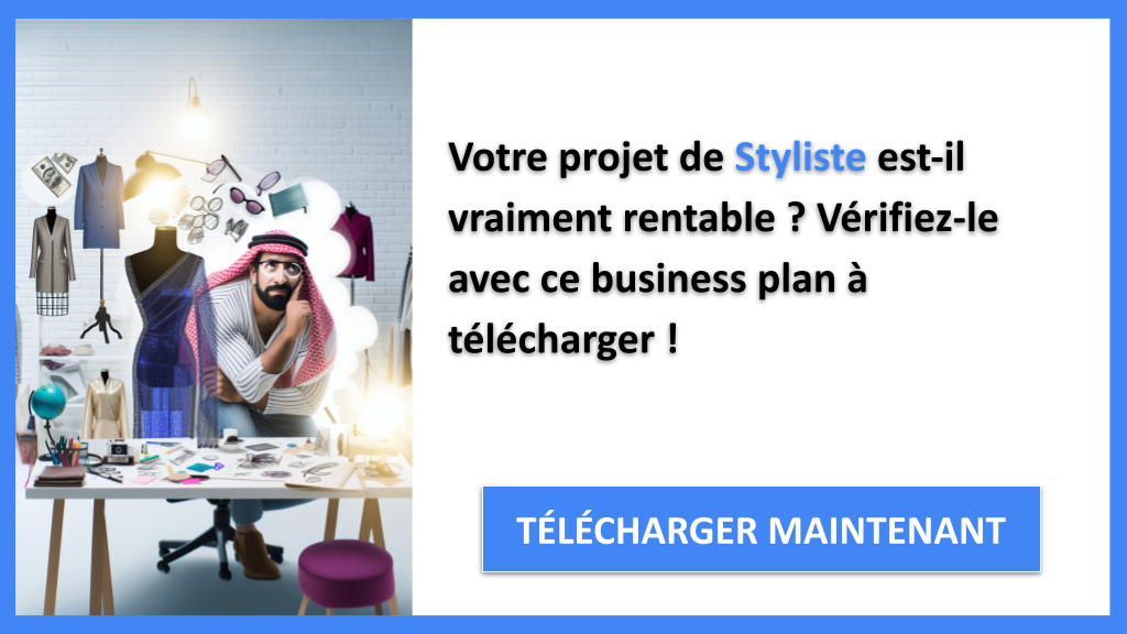 Exemple Business Plan pour Styliste - Styliste Revenus Rentabilité- CTA1