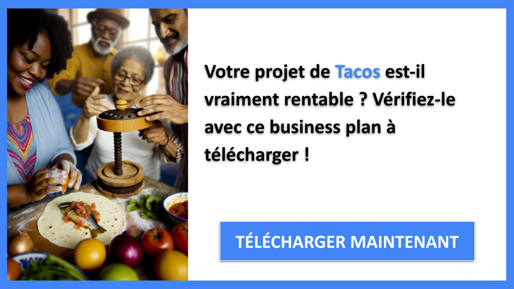 Exemple Business Plan pour Tacos - Tacos Revenus Rentabilité- CTA1