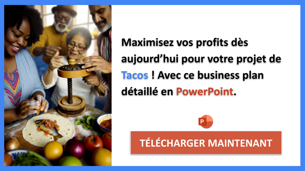 Exemple Business Plan pour Tacos - Tacos Revenus Rentabilité- CTA3