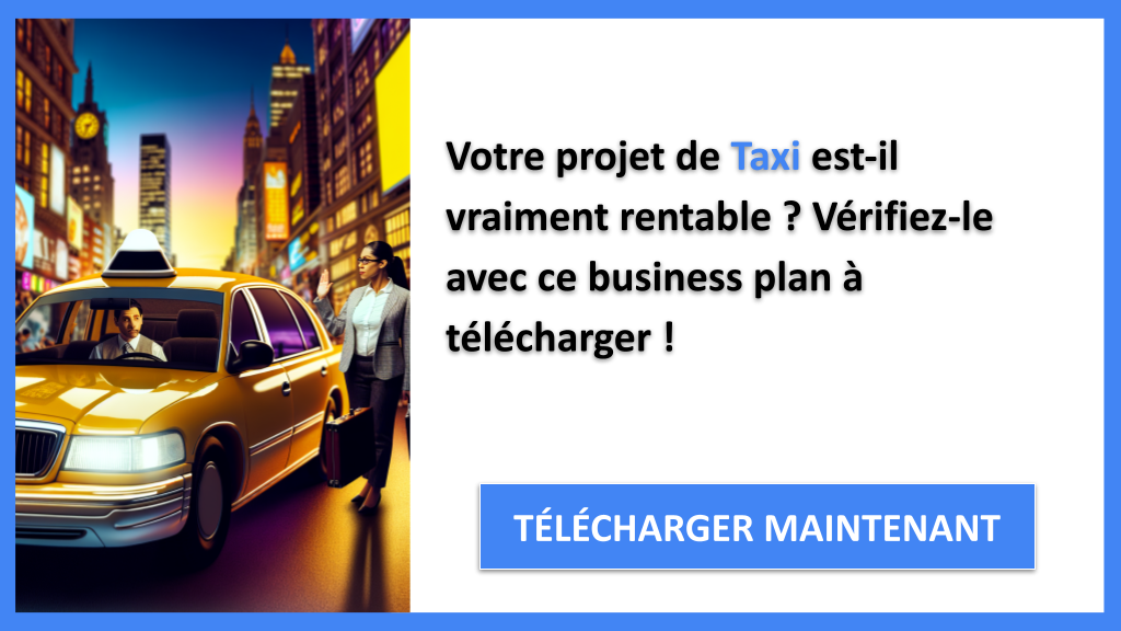 Exemple Business Plan pour Taxi - Taxi Revenus Rentabilité- CTA1