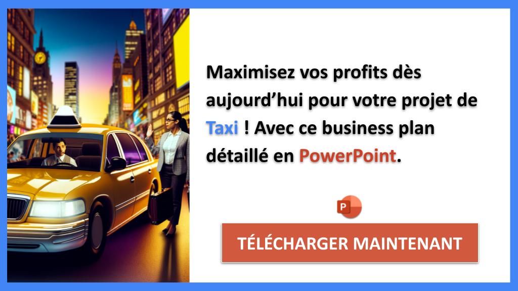 Exemple Business Plan pour Taxi - Taxi Revenus Rentabilité- CTA3