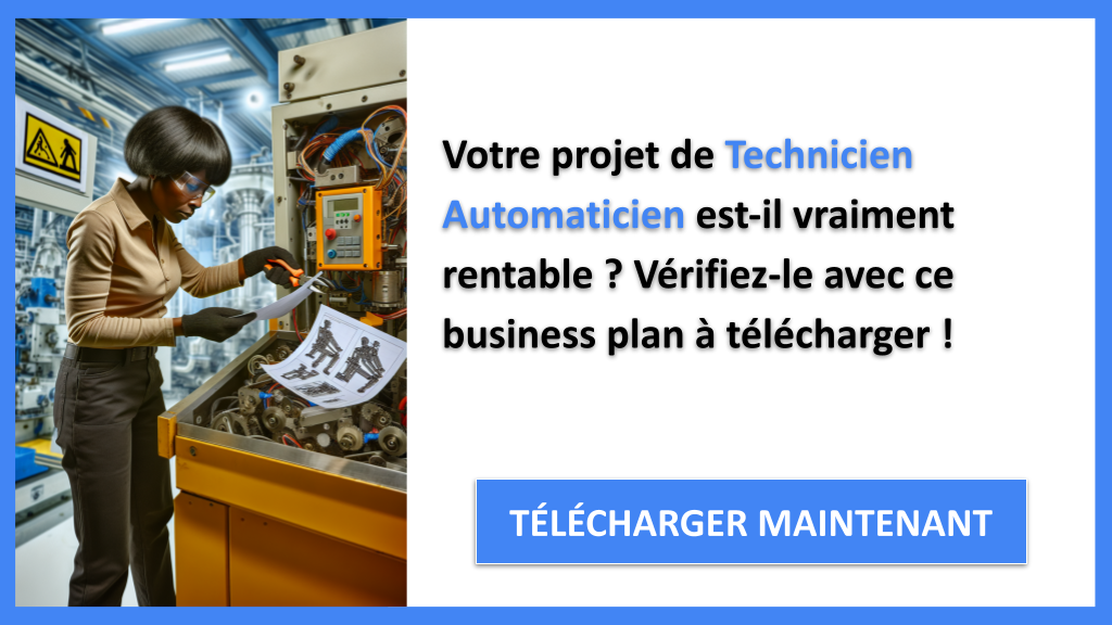 Exemple Business Plan pour Technicien Automaticien - Technicien Automaticien Revenus Rentabilité- CTA1