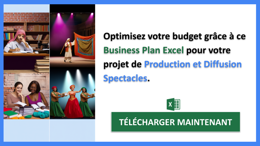 Exemple Business Plan pour Production et Diffusion Spectacles - Coût Production spectacles- CTA2