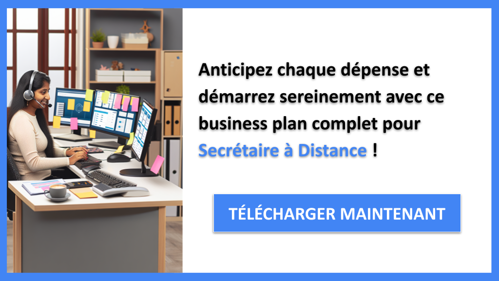 Budget pour lancer une activité de secrétaire à distance 8 Exemple Business Plan pour Secrétaire à Distance - Coût Secrétaire à distance- CTA3