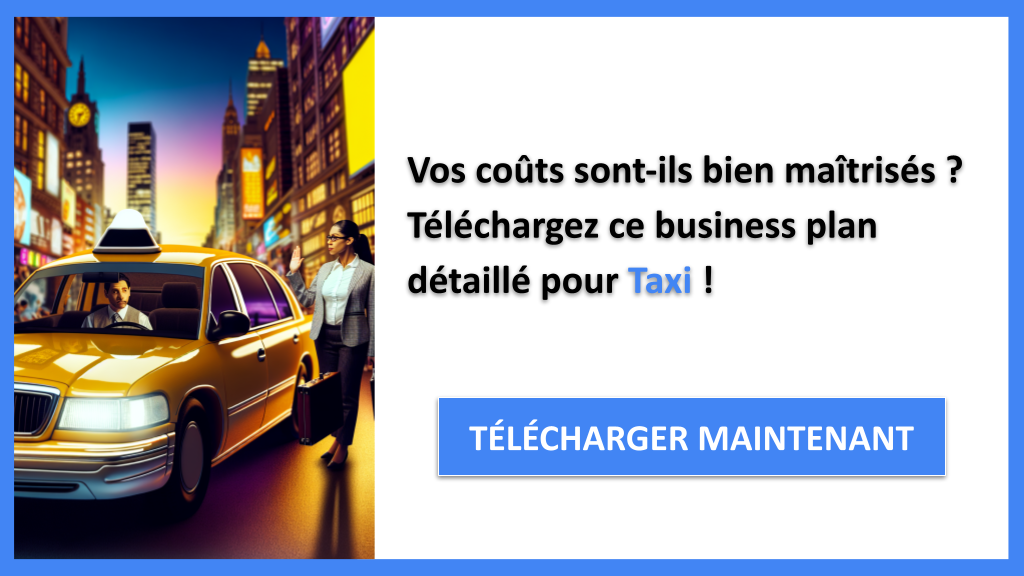 Exemple Business Plan pour Taxi - Coût Taxi- CTA1