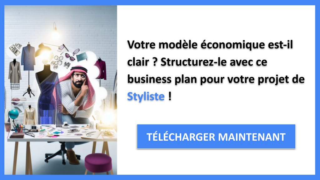 Pourquoi un Business Model Canvas est essentiel pour Styliste ? 6 Exemple Business Plan pour Styliste - Styliste Business Model Canvas- CTA1
