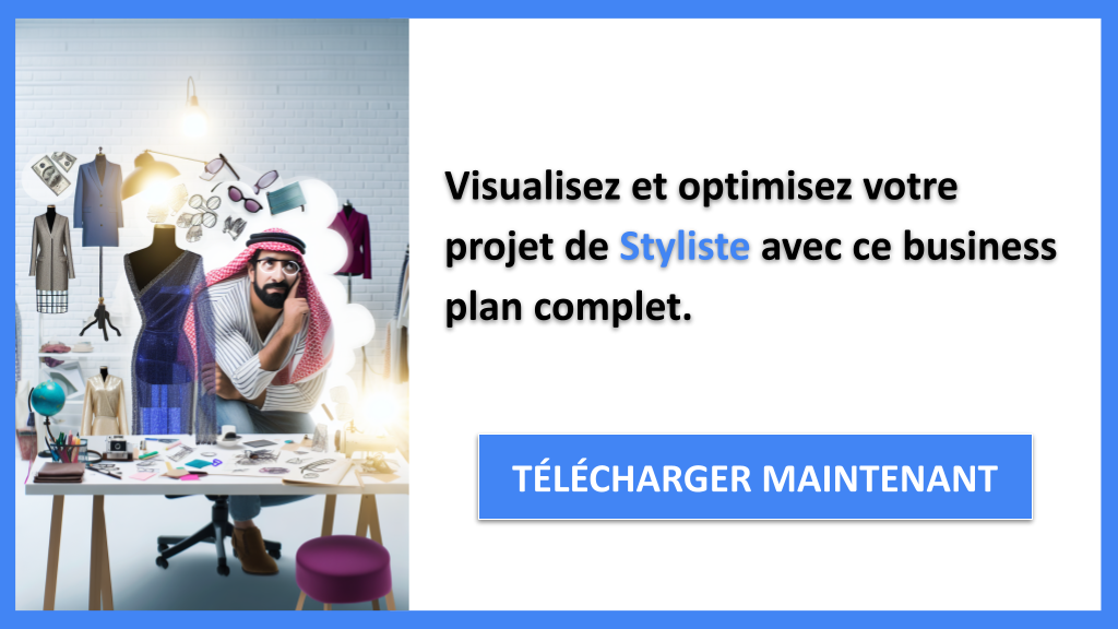 Pourquoi un Business Model Canvas est essentiel pour Styliste ? 8 Exemple Business Plan pour Styliste - Styliste Business Model Canvas- CTA3