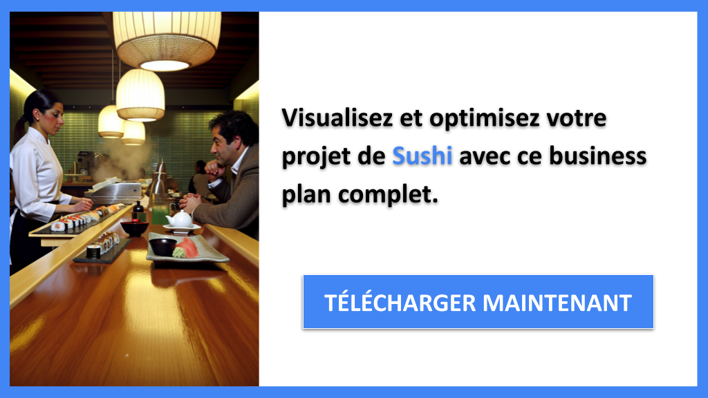 Exemple Business Plan pour Sushi - Sushi Business Model Canvas- CTA3
