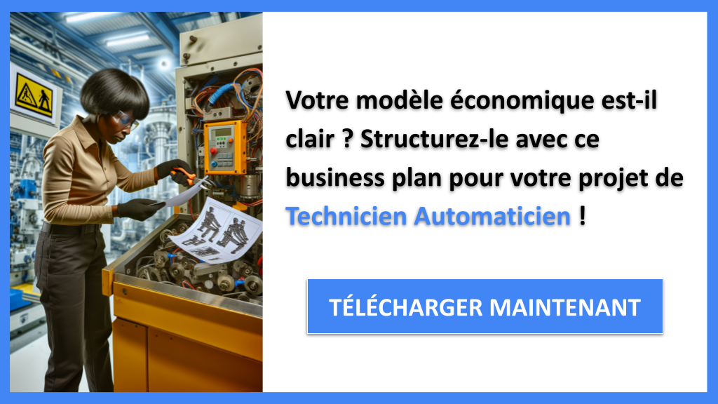 Exemple Business Plan pour Technicien Automaticien - Technicien Automaticien Business Model Canvas- CTA1