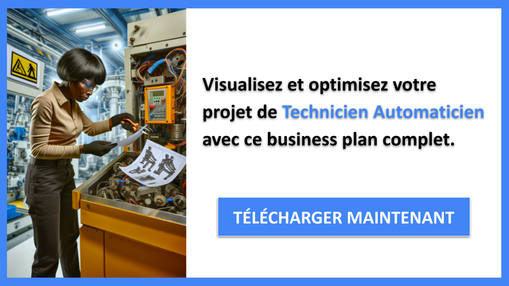 Exemple Business Plan pour Technicien Automaticien - Technicien Automaticien Business Model Canvas- CTA3