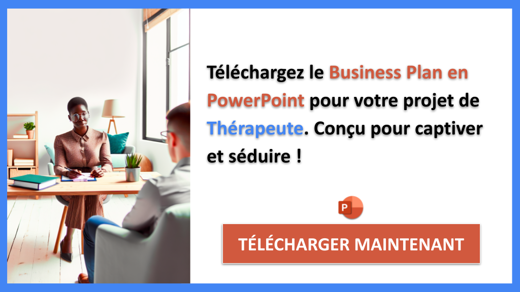 Exemple Business Plan pour Thérapeute - Thérapeute Business Model Canvas- CTA2