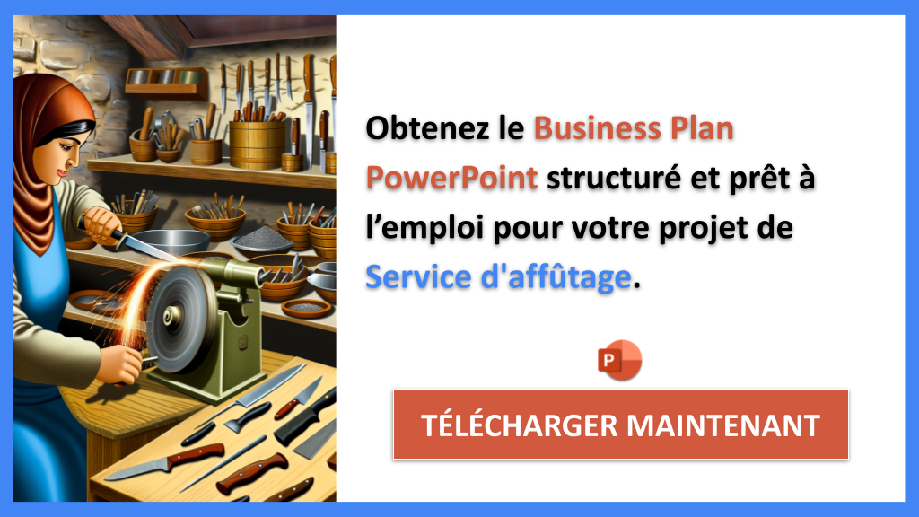 Exemple Business Plan pour Service d'affûtage - Service d'affûtage Business Plan Exemple- CTA2