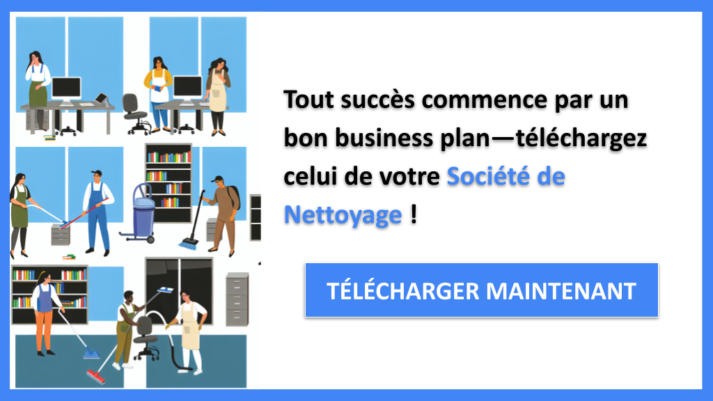Exemple Business Plan pour Société de Nettoyage - Société de Nettoyage Business Plan Exemple- CTA1
