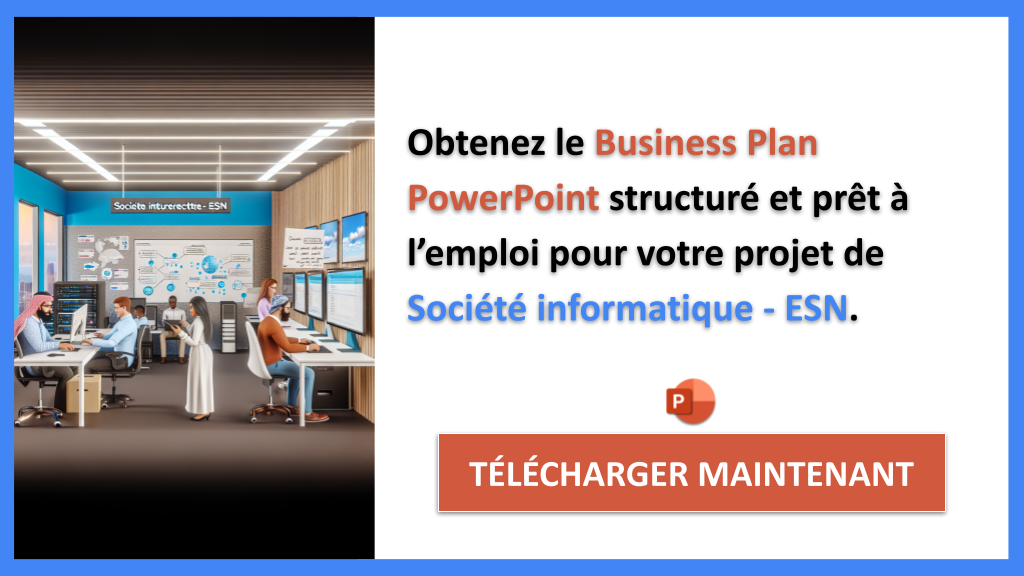 Exemple de Business Plan pour une ESN : Modèle et Guide Complet 7 Exemple Business Plan pour Société informatique - ESN - Société informatique ESN Business Plan Exemple- CTA2