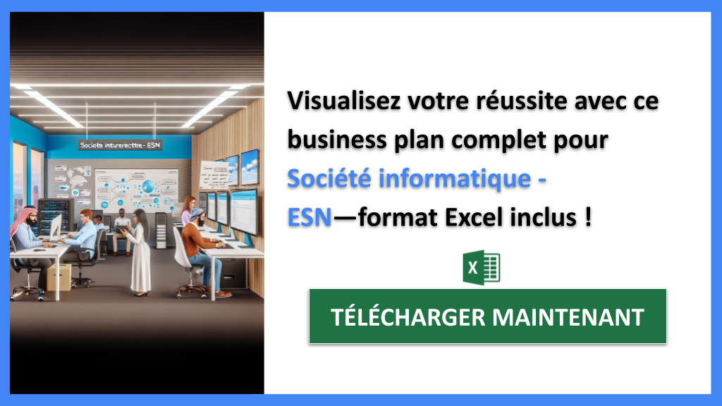 Exemple de Business Plan pour une ESN : Modèle et Guide Complet 8 Exemple Business Plan pour Société informatique - ESN - Société informatique ESN Business Plan Exemple- CTA3