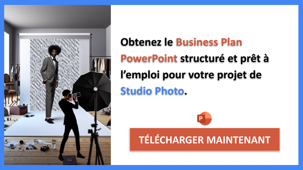 Exemple Business Plan pour Studio Photo - Studio Photo Business Plan Exemple- CTA2