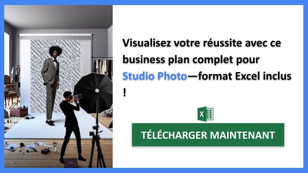 Studio Photo Business Plan Exemple 2026 : Modèle + Guide 8 Exemple Business Plan pour Studio Photo - Studio Photo Business Plan Exemple- CTA3