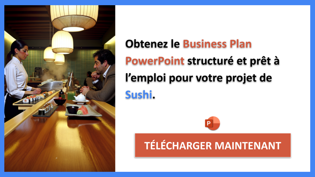 Exemple Business Plan pour Sushi - Sushi Business Plan Exemple- CTA2