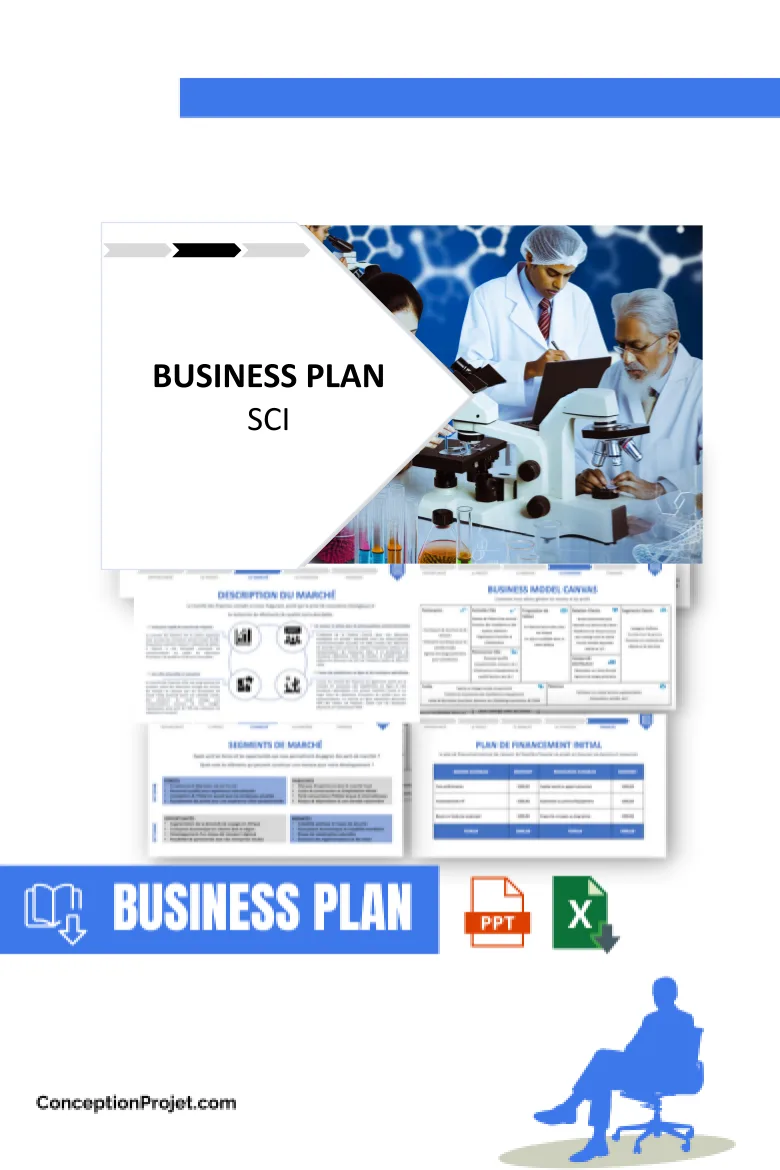 Business Plan pour SCI - SCI Business Model Canvas