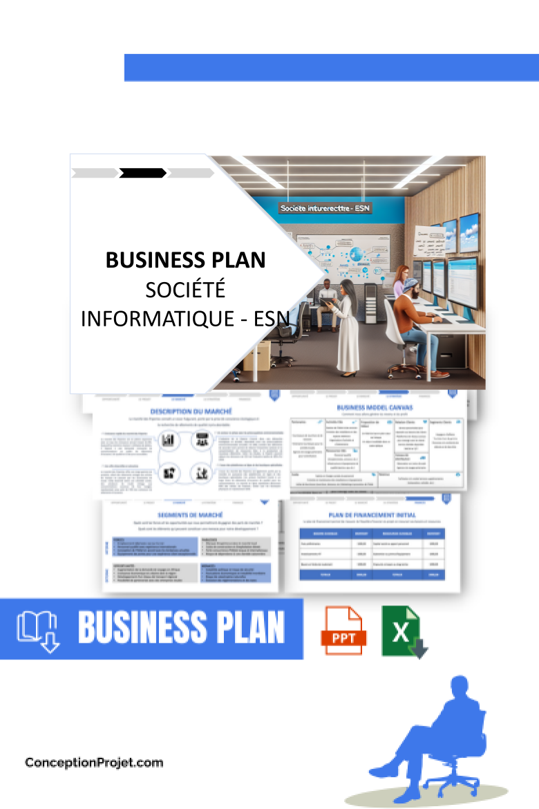 Business Plan pour Société informatique - ESN - Société informatique - ESN Guide de Création