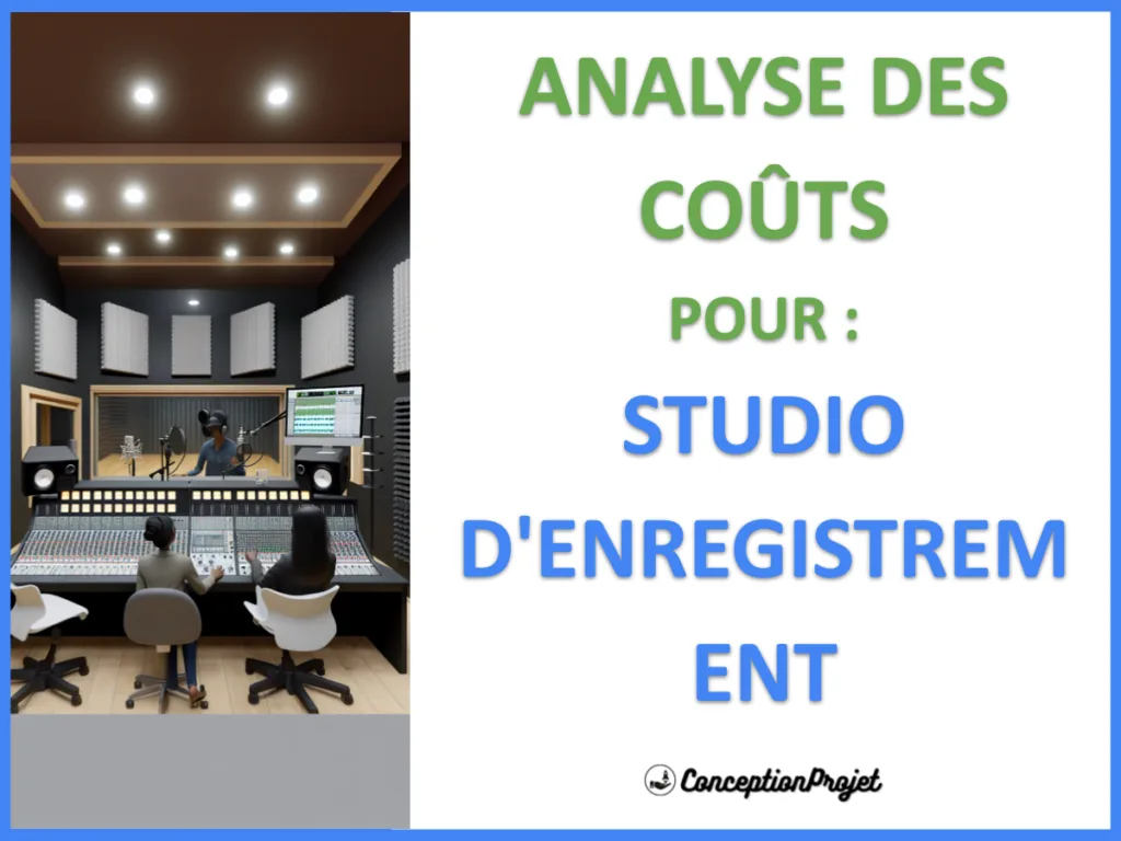 Coût studio d'enregistrement 2026 : tarifs de 20 à 150 €/h