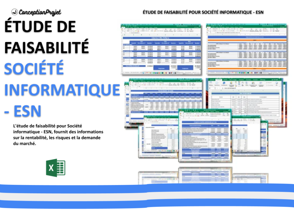 Étude de faisabilité ESN : lancer une société informatique 2 Etude Faisabilite Societe informatique ESN Cover