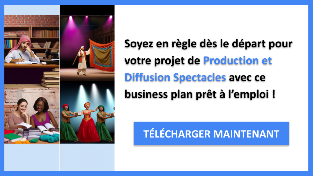 Exemple Business Plan pour Production et Diffusion Spectacles - Étude Juridique Production et Diffusion Spectacles- CTA3
