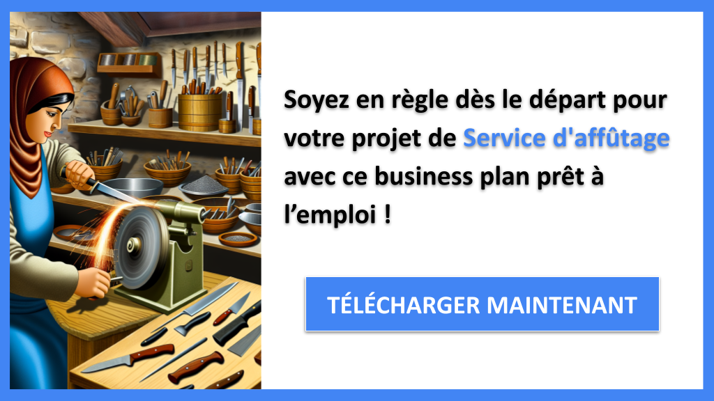 Exemple Business Plan pour Service d'affûtage - Étude Juridique Service d'affûtage- CTA3