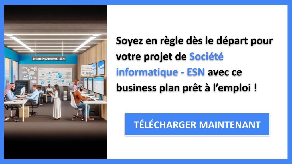 Comment sécuriser juridiquement une Société informatique (ESN) ? 8 Exemple Business Plan pour Société informatique - ESN - Étude Juridique Société informatique - ESN- CTA3