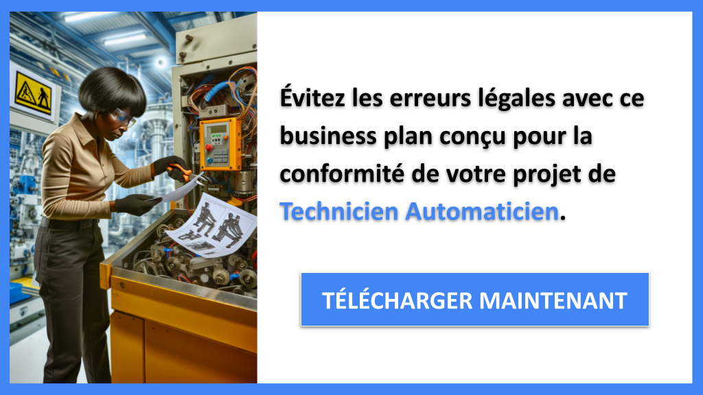 Exemple Business Plan pour Technicien Automaticien - Étude Juridique Technicien Automaticien- CTA2