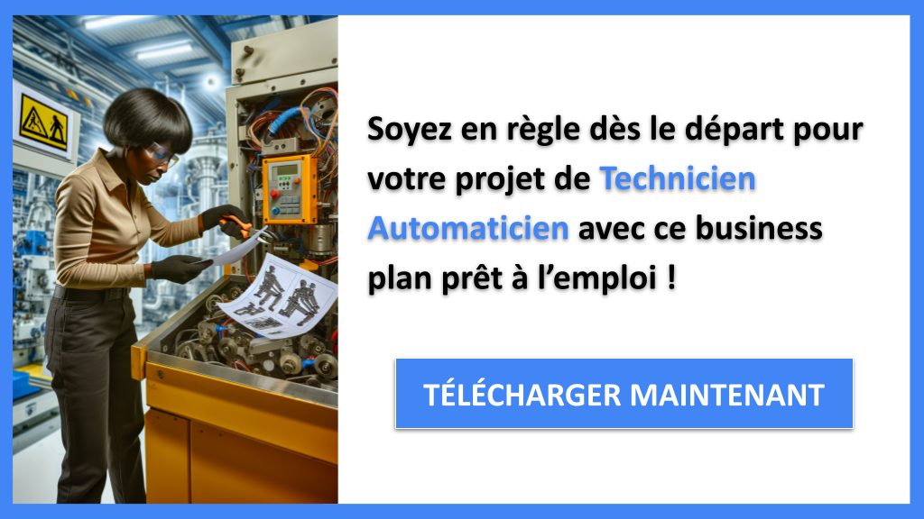 Exemple Business Plan pour Technicien Automaticien - Étude Juridique Technicien Automaticien- CTA3