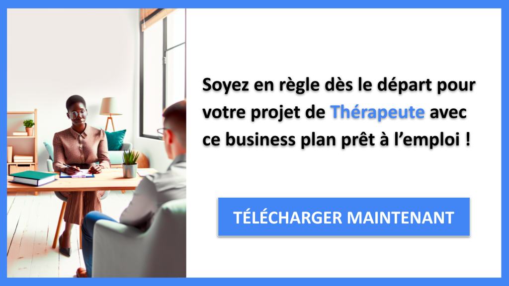 Exemple Business Plan pour Thérapeute - Étude Juridique Thérapeute- CTA3