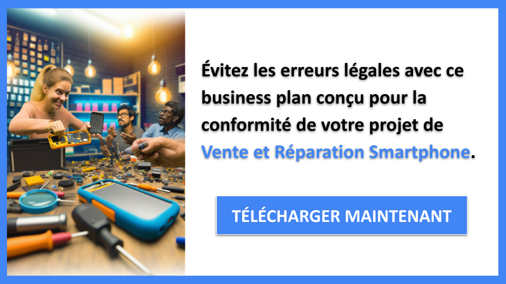 Exemple Business Plan pour Vente et Réparation Smartphone - Étude Juridique Vente et Réparation Smartphone- CTA2