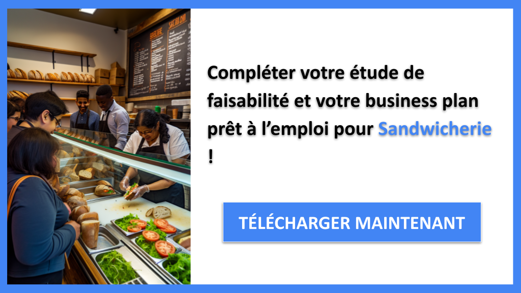 Étude de faisabilité Sandwicherie : projet rentable ? 8 Exemple Business Plan pour Sandwicherie - Étude Faisabilité Sandwicherie- CTA3