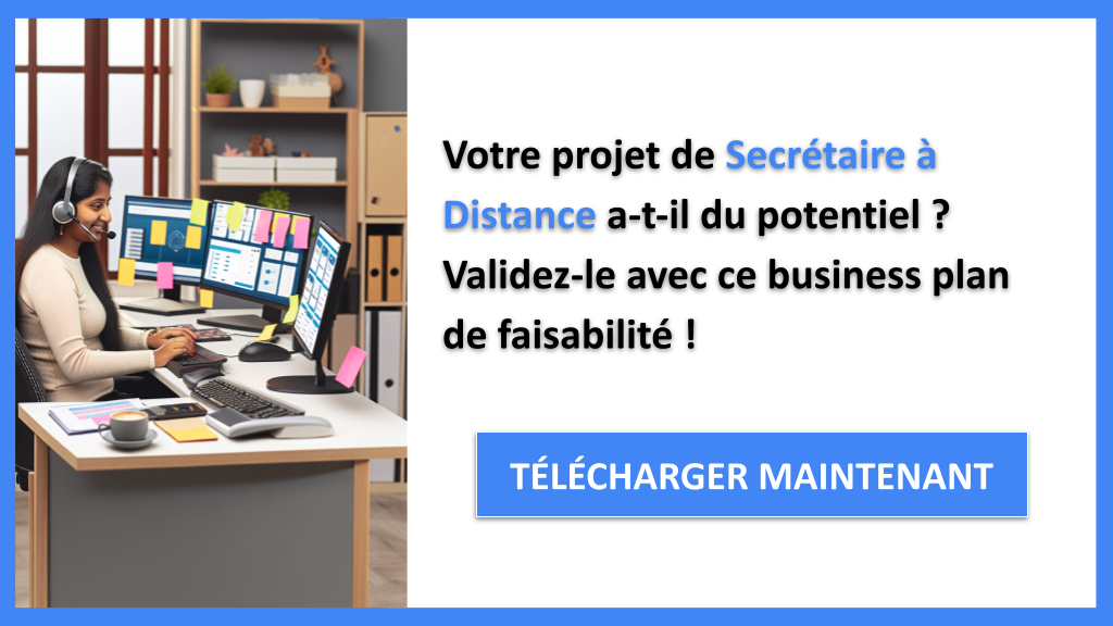 Étude de faisabilité Secrétaire à Distance : opportunité réelle ? 6 Exemple Business Plan pour Secrétaire à Distance - Étude Faisabilité Secrétaire à Distance- CTA1