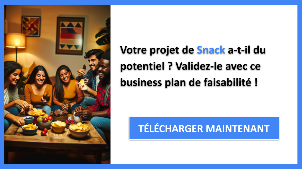 Exemple Business Plan pour Snack - Étude Faisabilité Snack- CTA1