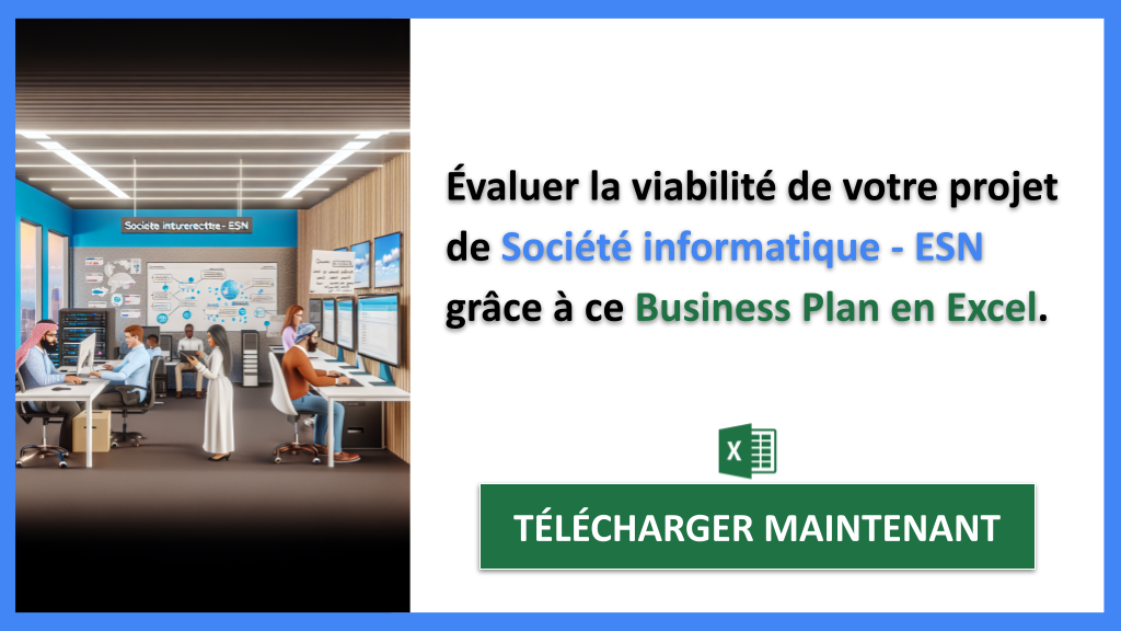 Étude de faisabilité ESN : lancer une société informatique 7 Exemple Business Plan pour Société informatique - ESN - Étude Faisabilité Société informatique - ESN- CTA2