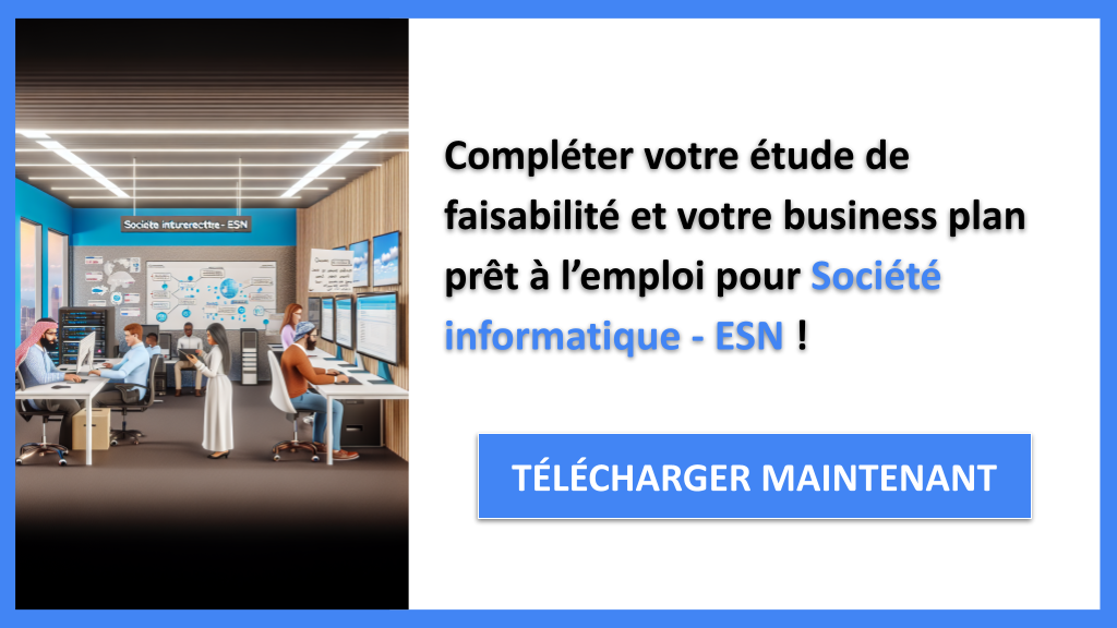 Étude de faisabilité ESN : lancer une société informatique 8 Exemple Business Plan pour Société informatique - ESN - Étude Faisabilité Société informatique - ESN- CTA3