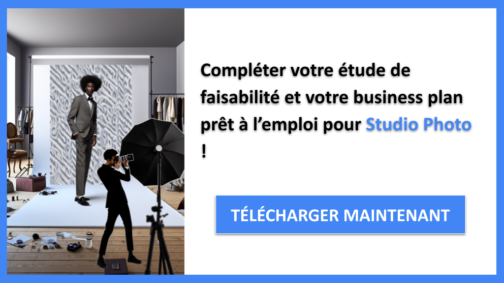 Exemple Business Plan pour Studio Photo - Étude Faisabilité Studio Photo- CTA3