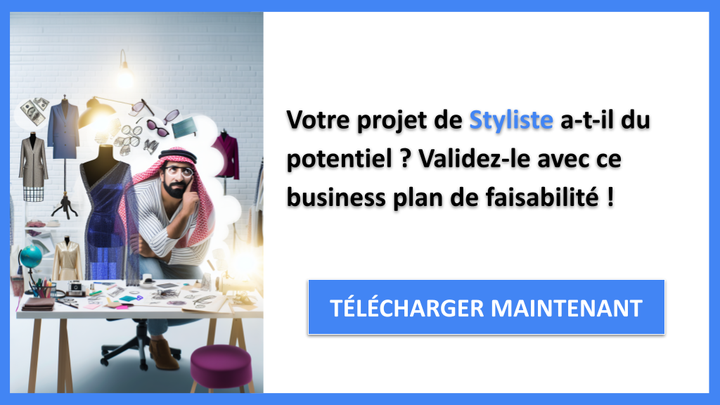 Exemple Business Plan pour Styliste - Étude Faisabilité Styliste- CTA1