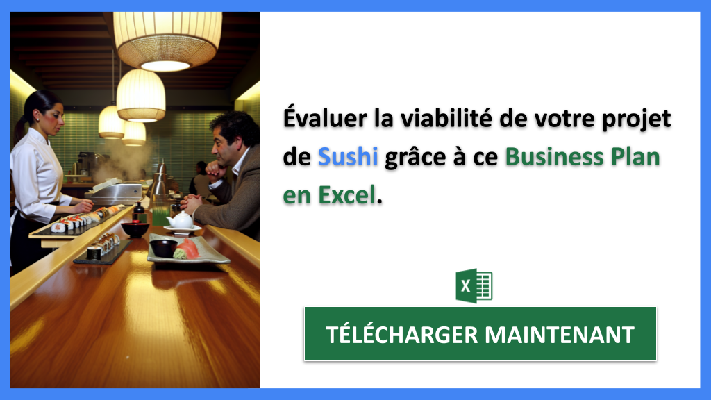 Étude de faisabilité Restaurant Sushi : analyse préalable 7 Exemple Business Plan pour Sushi - Étude Faisabilité Sushi- CTA2