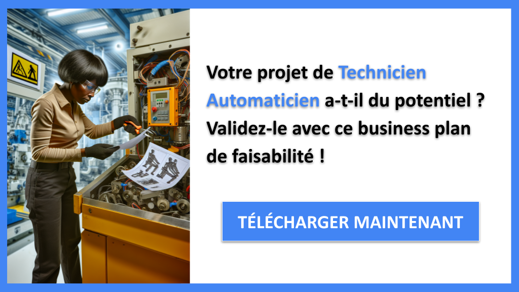 Exemple Business Plan pour Technicien Automaticien - Étude Faisabilité Technicien Automaticien- CTA1