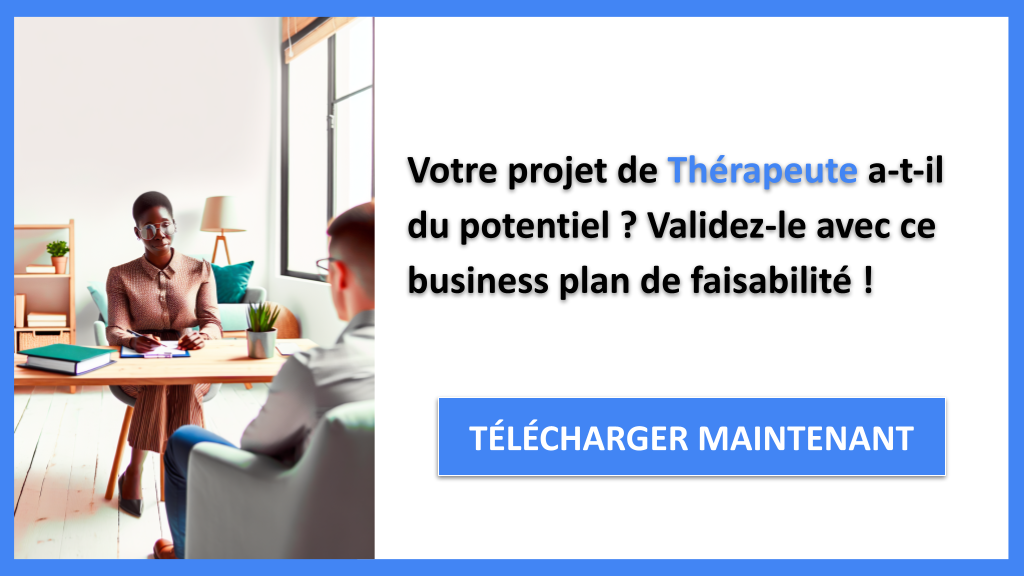 Exemple Business Plan pour Thérapeute - Étude Faisabilité Thérapeute- CTA1