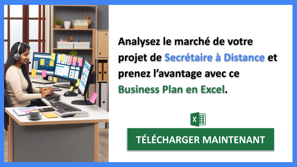 Exemple Business Plan pour Secrétaire à Distance - Étude de la Concurrence Secrétaire à Distance- CTA2