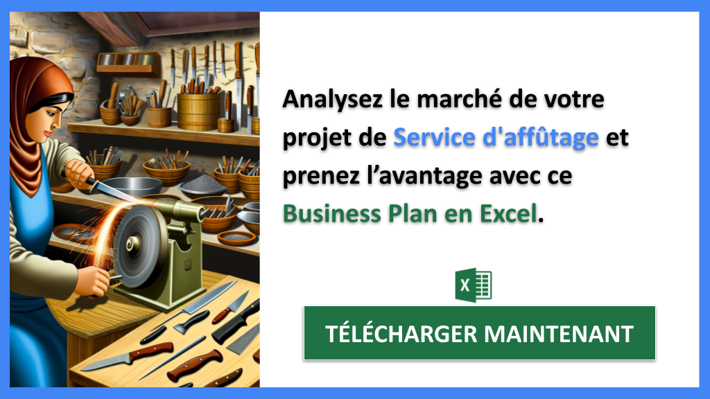 Exemple Business Plan pour Service d'affûtage - Étude de la Concurrence Service d'affûtage- CTA2