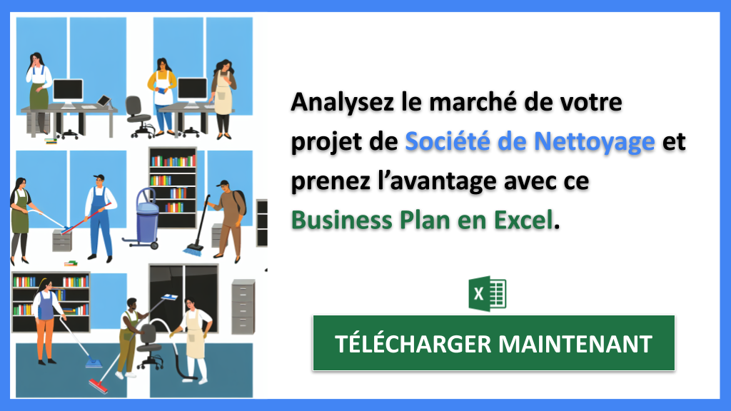 Exemple Business Plan pour Société de Nettoyage - Étude de la Concurrence Société de Nettoyage- CTA2