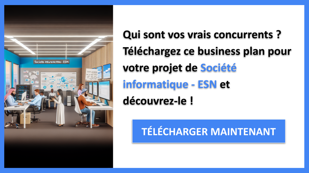 Exemple Business Plan pour Société informatique - ESN - Étude de la Concurrence Société informatique - ESN- CTA1