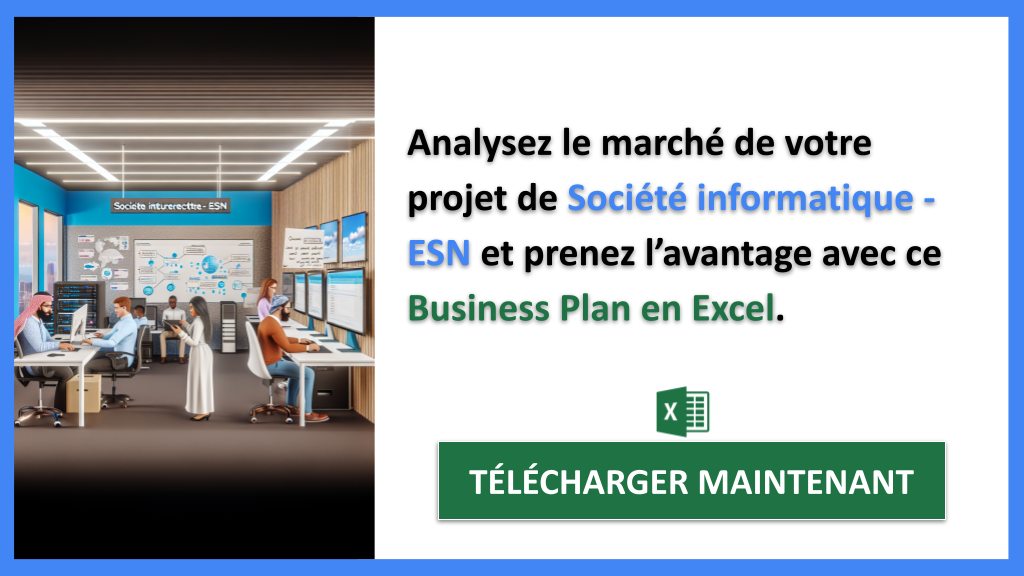 Exemple Business Plan pour Société informatique - ESN - Étude de la Concurrence Société informatique - ESN- CTA2
