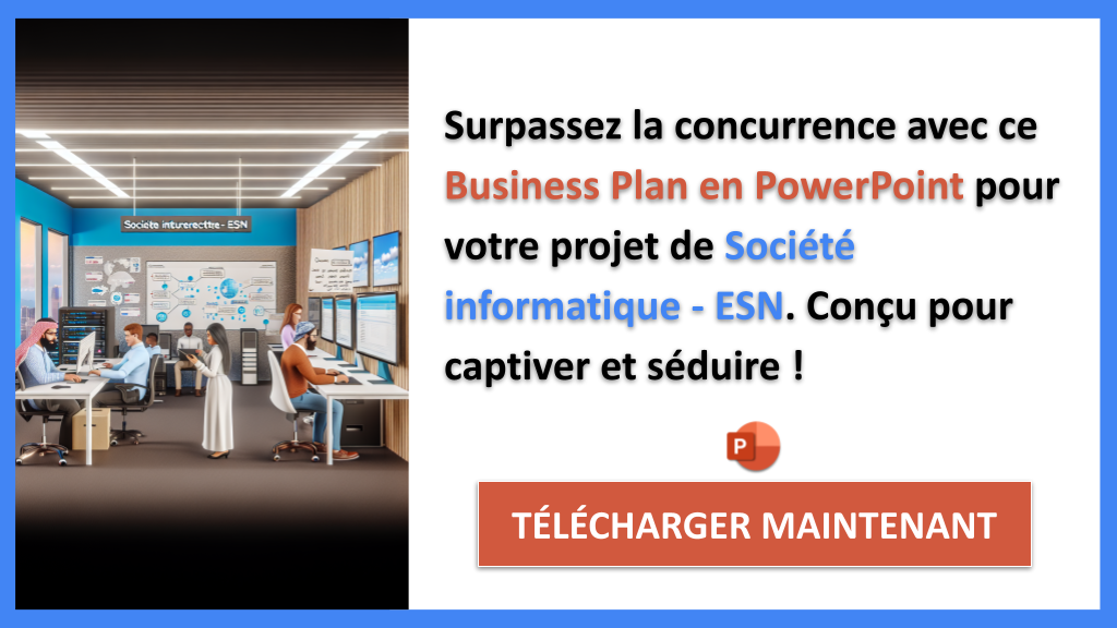 Exemple Business Plan pour Société informatique - ESN - Étude de la Concurrence Société informatique - ESN- CTA3